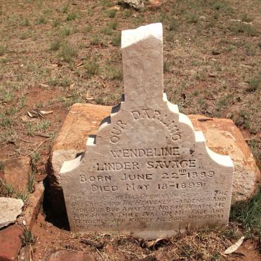 SAVAGE Wendeline Linder 1889-1899