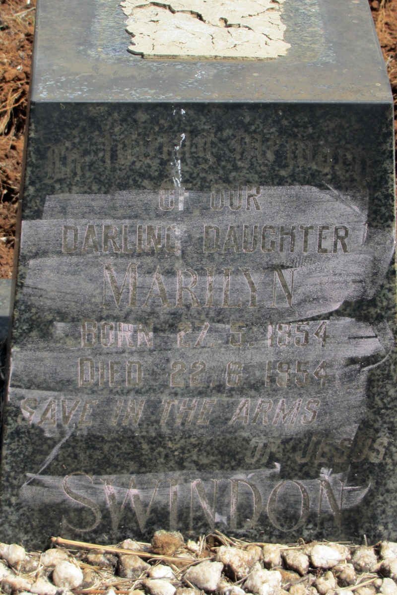 SWINDON Marilyn 1954-1954