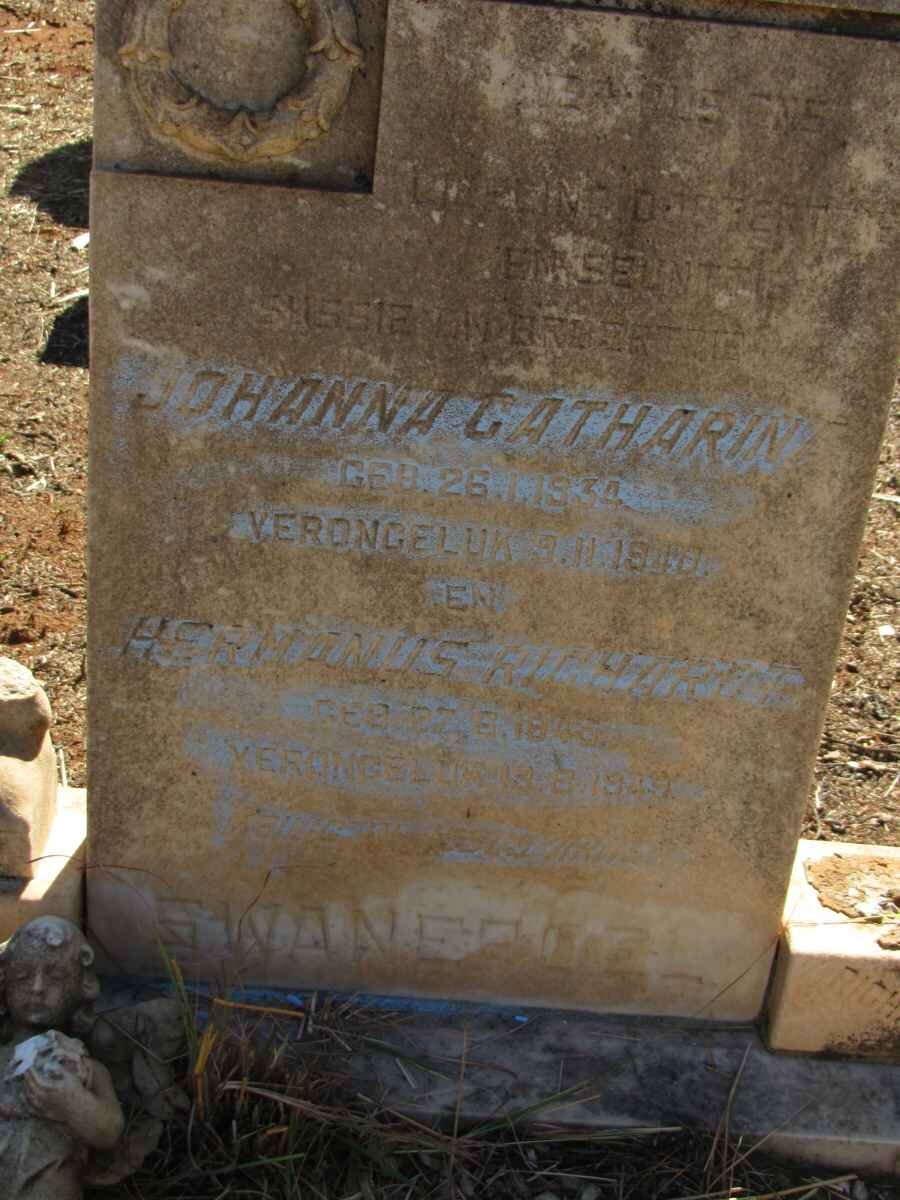 SWANEPOEL Hermanus Richardt 1848-1949 :: SWANEPOEL Johanna Catharine 1934-1940