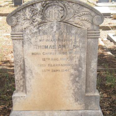 ANGUS Thomas 1867-1941