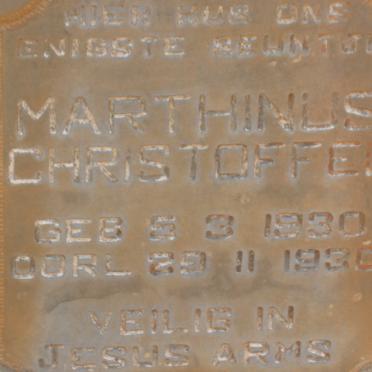BOTHA Marthinus Christoffel 1930-1930
