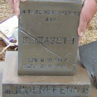 WUCHERPFENNIG Elizabeth 1942-1945