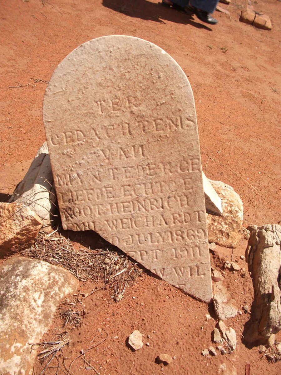 WEICHARDT Heinrich Emil 1869-1911