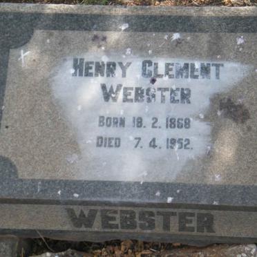 WEBSTER Henry Clement 1868-1952