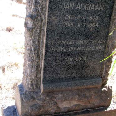 WYK Jan Adriaan, van 1933-1954