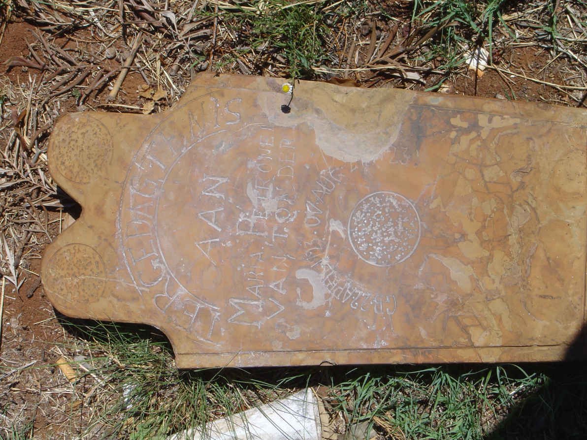 TONDER Maria Petronella, van 1923-1923