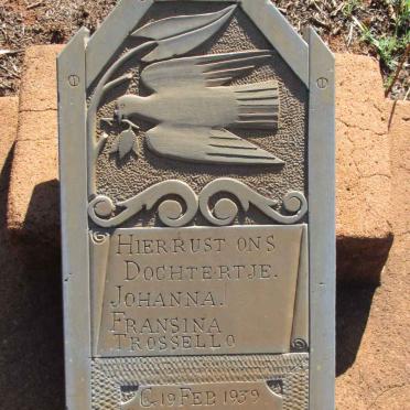 TROSSELLO Johanna Fransina 1939-1940