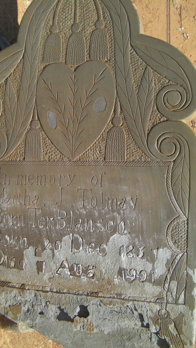 TOLMAY Martha J. nee TERBLANSCH 1837-1901