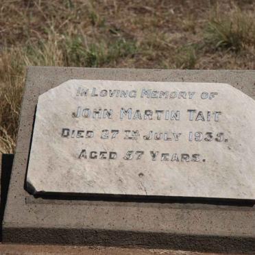 TAIT John Martin -1935