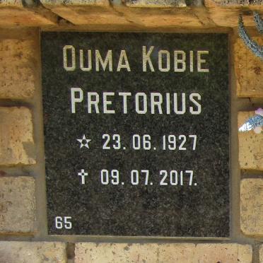 PRETORIUS Kobie 1927-2017