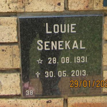 SENEKAL Louie 1931-2013