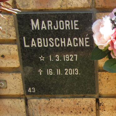 LABUSCHAGNE Marjorie 1927-2013