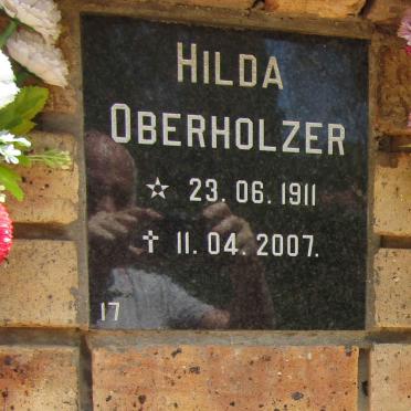 OBERHOLZER Hilda 1911-2007
