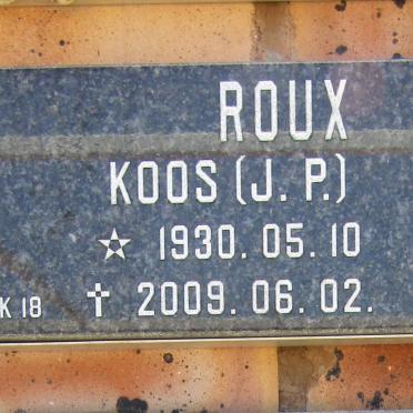 ROUX J.P. 1930-2009