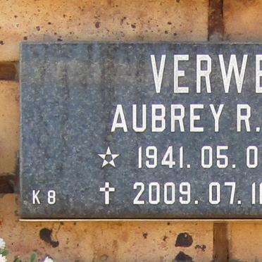 VERWEY Aubrey R. 1941-2009