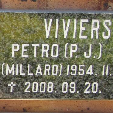 VIVIERS P.J. nee MILLARD 1954-2008
