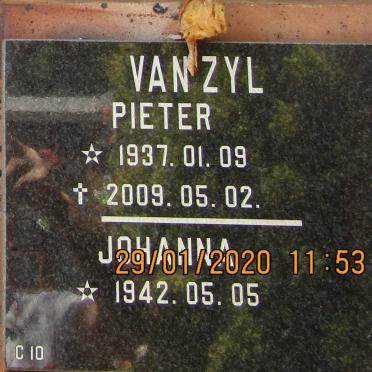 ZYL Pieter, van 1937-2009 &amp; Johanna 1942-
