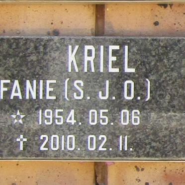KRIEL S.J.O. 1954-2010