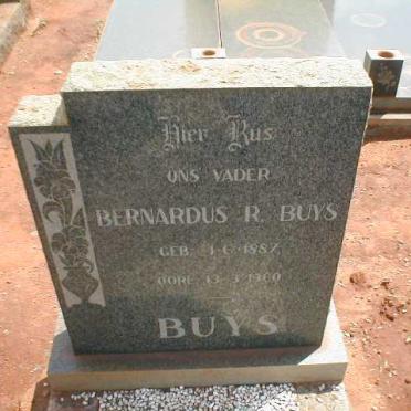 BUYS Bernardus R. 1887-1960