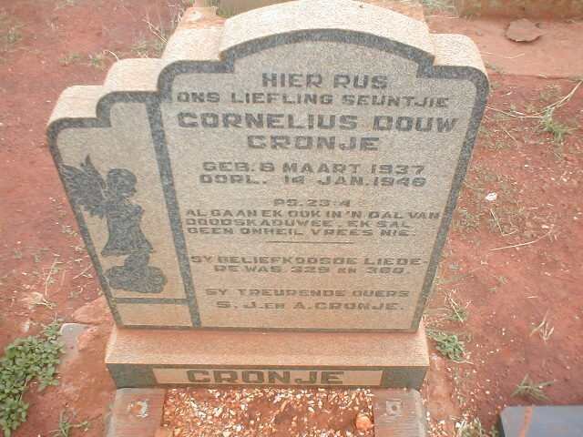 CRONJE Cornelius Douw 1937-1946