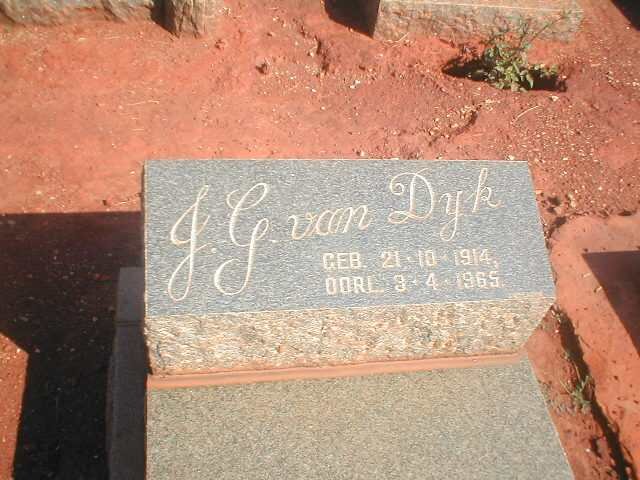 DYK J.G., van 1914-1965