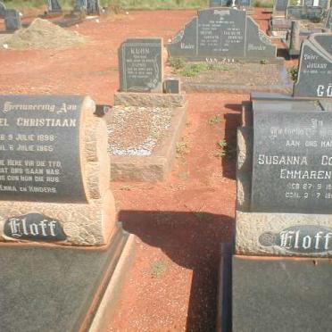 ELOFF Michiel Christiaan 1898-1965 &amp; Susanna Cornelia Emmarentia 1900-1981