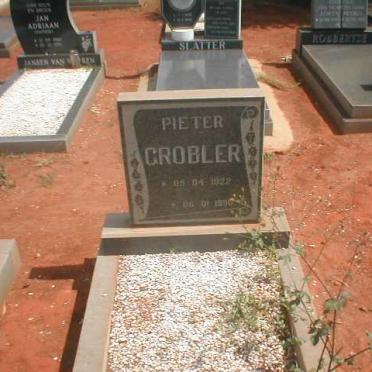 GROBLER Pieter 1922-1990