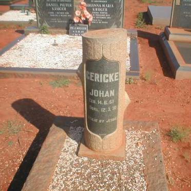 GERICKE Johan [19]57-[19]70