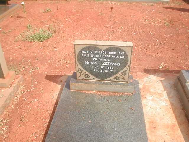 ZERVAS Hera 1962-1973