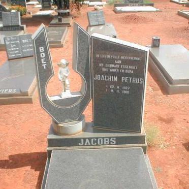 JACOBS Joachim Petrus 1927-1988