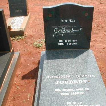 JOUBERT Johanna Sophia 1916-2001