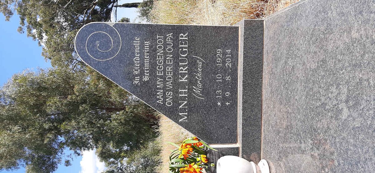KRUGER M.N.H. 1929-2014