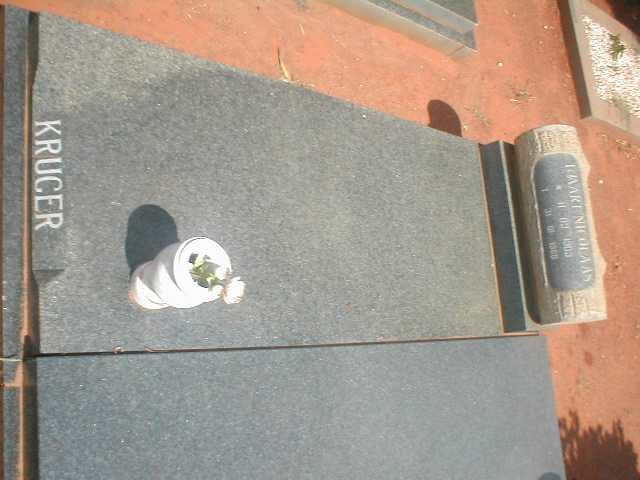 KRUGER Tjaart 1903-1988