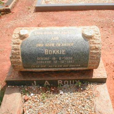 ROUX J.A . 1936-1957