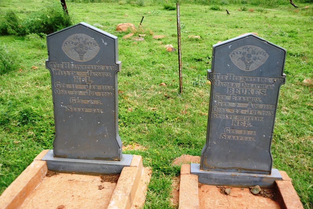 NEL Willem Jacobus 1855-1904 :: BEUKES Jacoba Dorathea formerly NEL nee ERASMUS 1858-1945