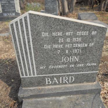 BAIRD John 1935-1971