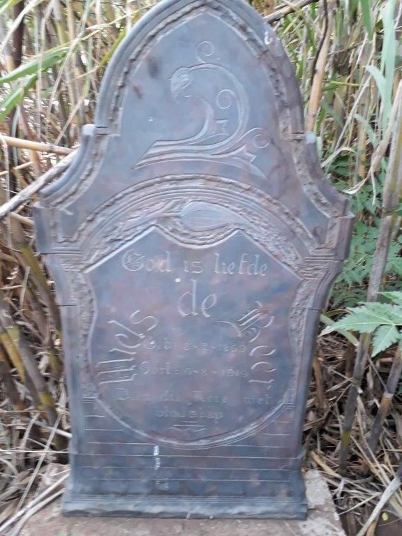 BEER Wietz, de 1869-1919_2