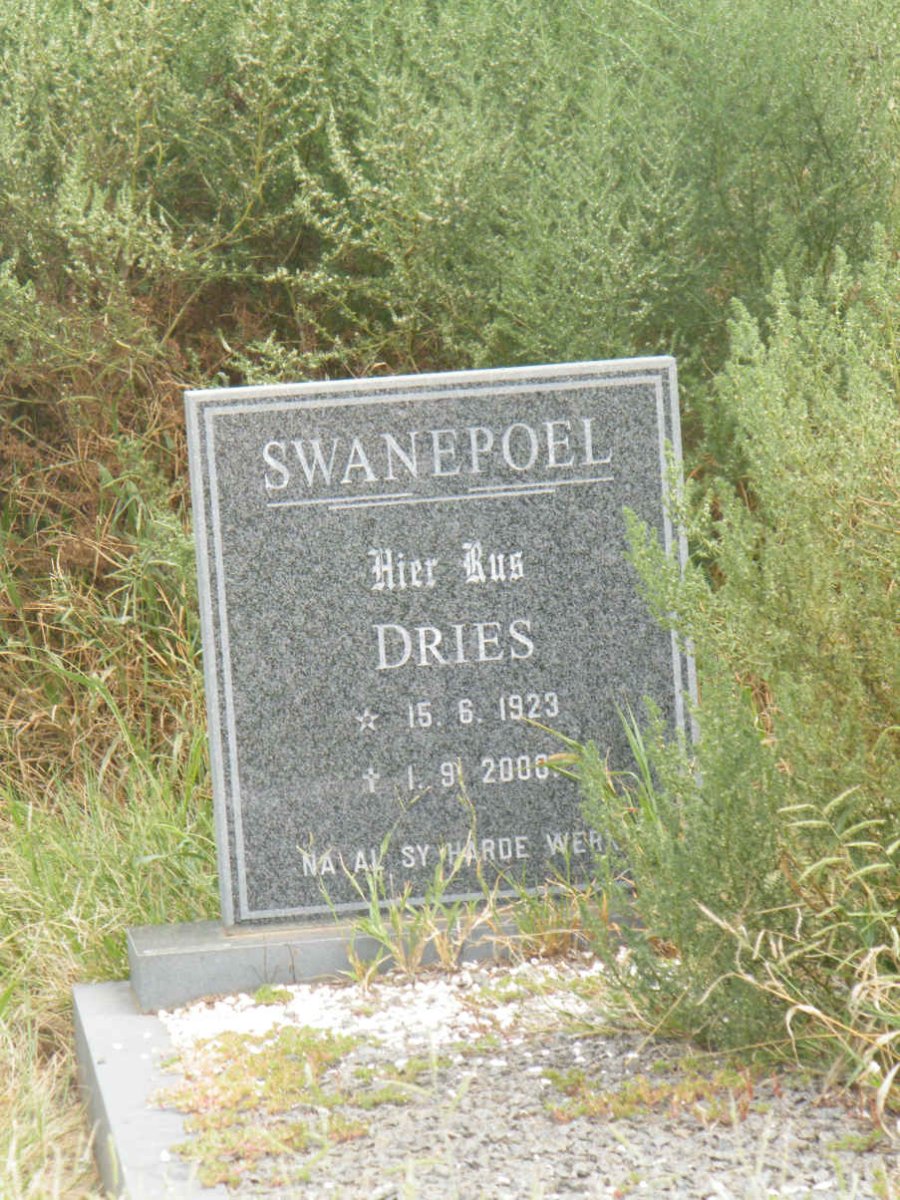 SWANEPOEL Dries 1923-2000