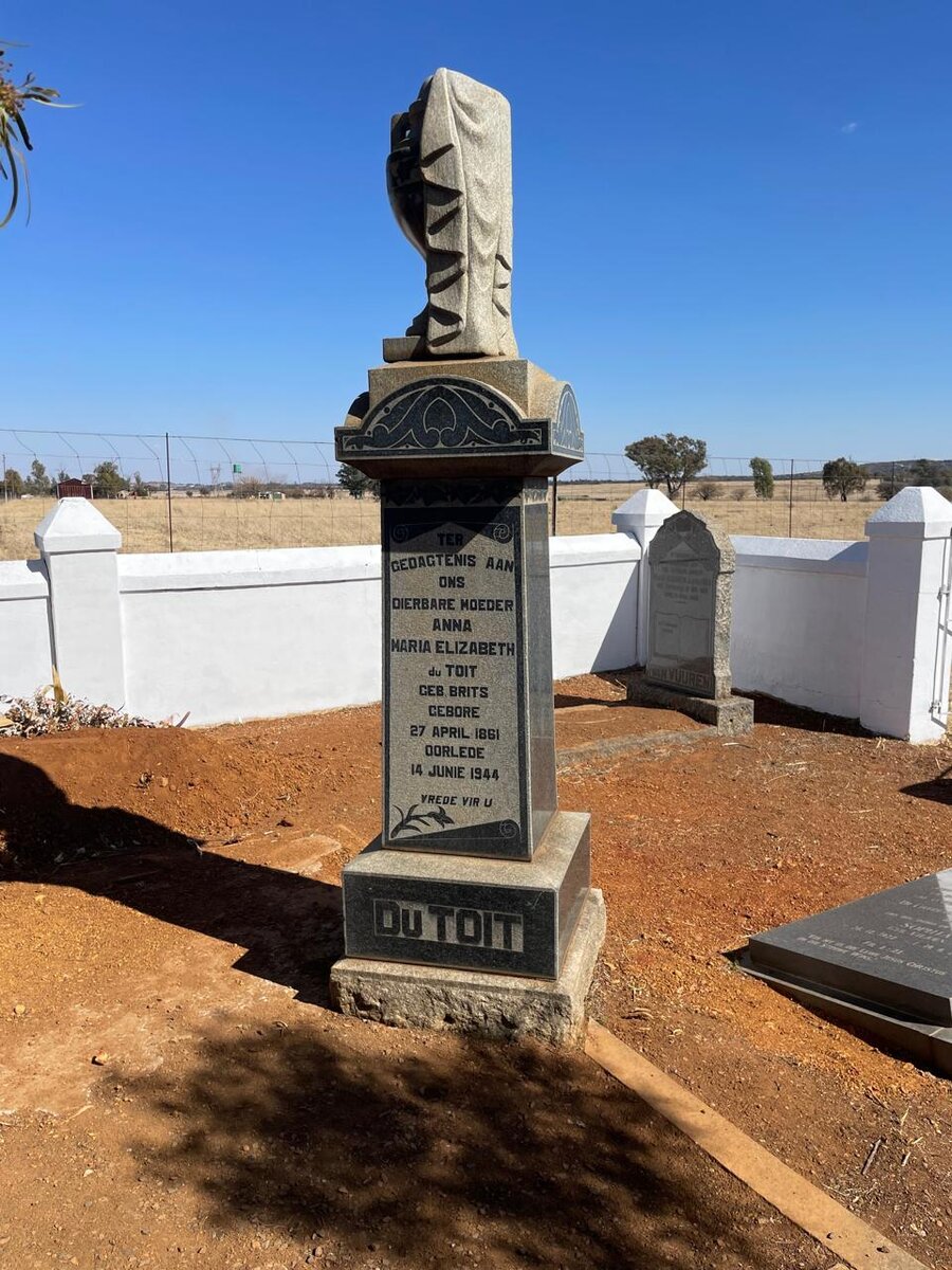 TOIT Stephanus, du 1846-1935 & Anna Maria Elizabeth BRITS 1861-1944_2