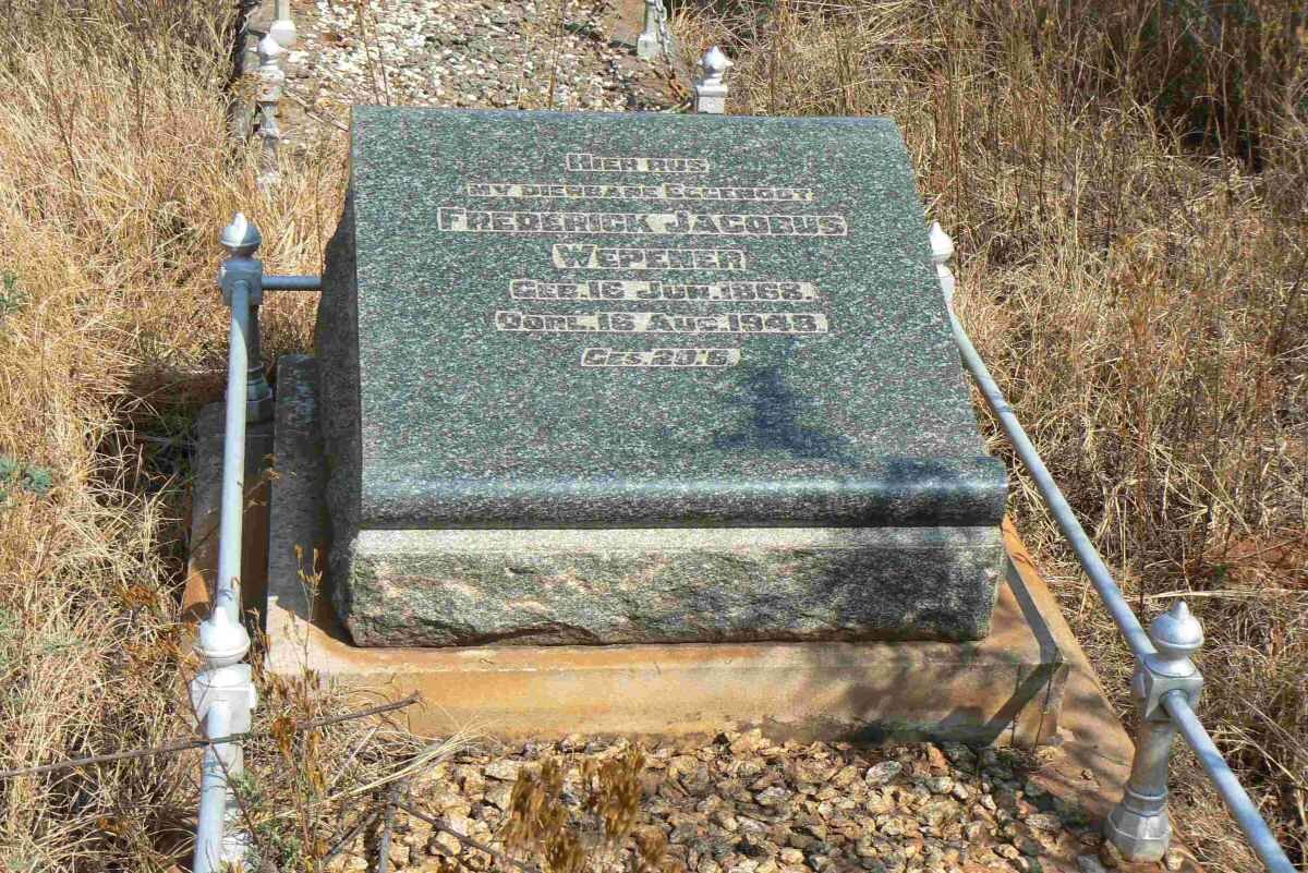 WEPENER F.J. 1868-1949