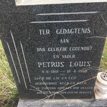 HARMSE Petrus Louis 1912-1969