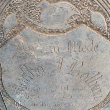 BOTHMA Martha J. 1930-1932