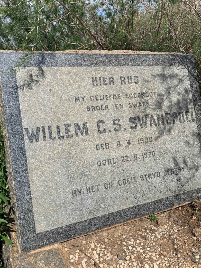 SWANEPOEL Willem C.S. 19??-1970