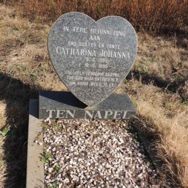 TEN NAPEL Catharina Johanna 1905-1995