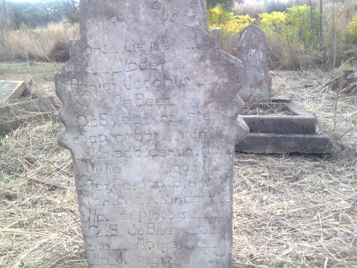 BEER Renier Jacobus, de 1840-1903