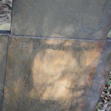 VERMAAK Anna Marea Magdalena nee LOMBARD 1846-1890