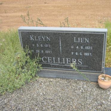CELLIERS Kleyn 1917-1997 &amp; Lien 1923-1997
