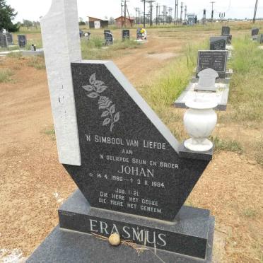 ERASMUS Johan 1966-1984