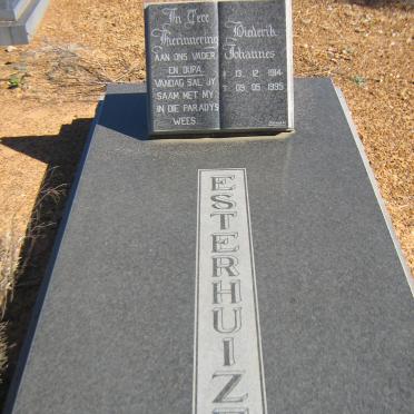 ESTERHUIZEN Diederik Johannes 1914-1995