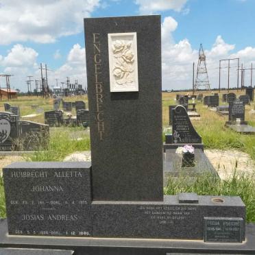 ENGELBRECHT Josias Andreas 1906-1986 &amp; Huibrecht Aletta 1911-1975 :: FOUCHÉ Freda 1940-2007